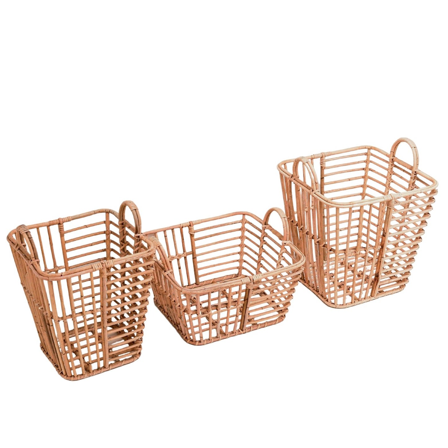 Laundry basket | Plant basket | Storage basket KUPANG made of rattan (3 sizes)
