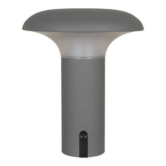 Ramsey LED Lamp - Lamp, oplaadbaar, grijs