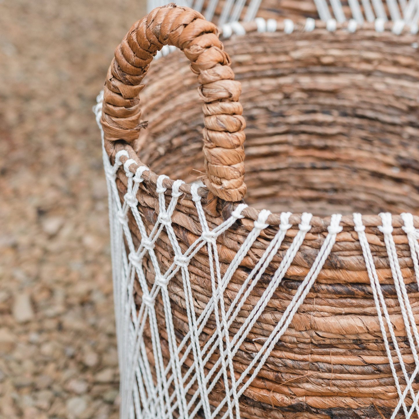 Laundry basket | Plant basket | JUWANA storage basket made of banana fiber