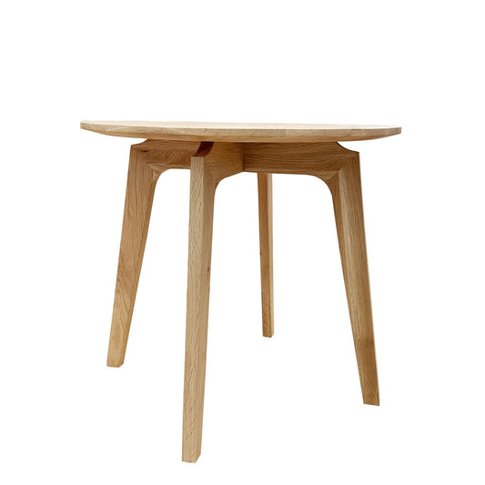Lowen side table round natural oak Ø50x44