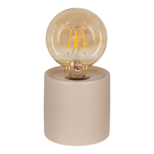 Ebdon LED Lamp - LED Lamp, keramiek/glas, zand